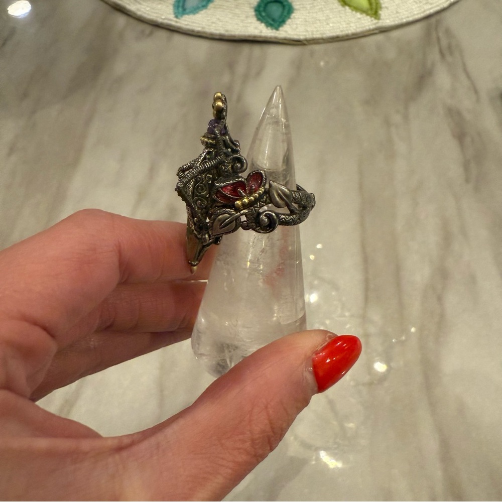 Barbara Bixby Grasshopper Ring - Picture 2 of 8